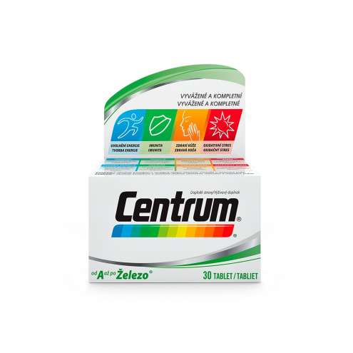 CENTRUM AZ s Multi-Efektem, Мультивитаминный комплекс, 30 табл.